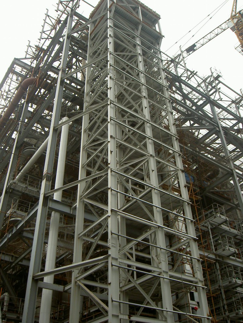 電廠電梯井檁條